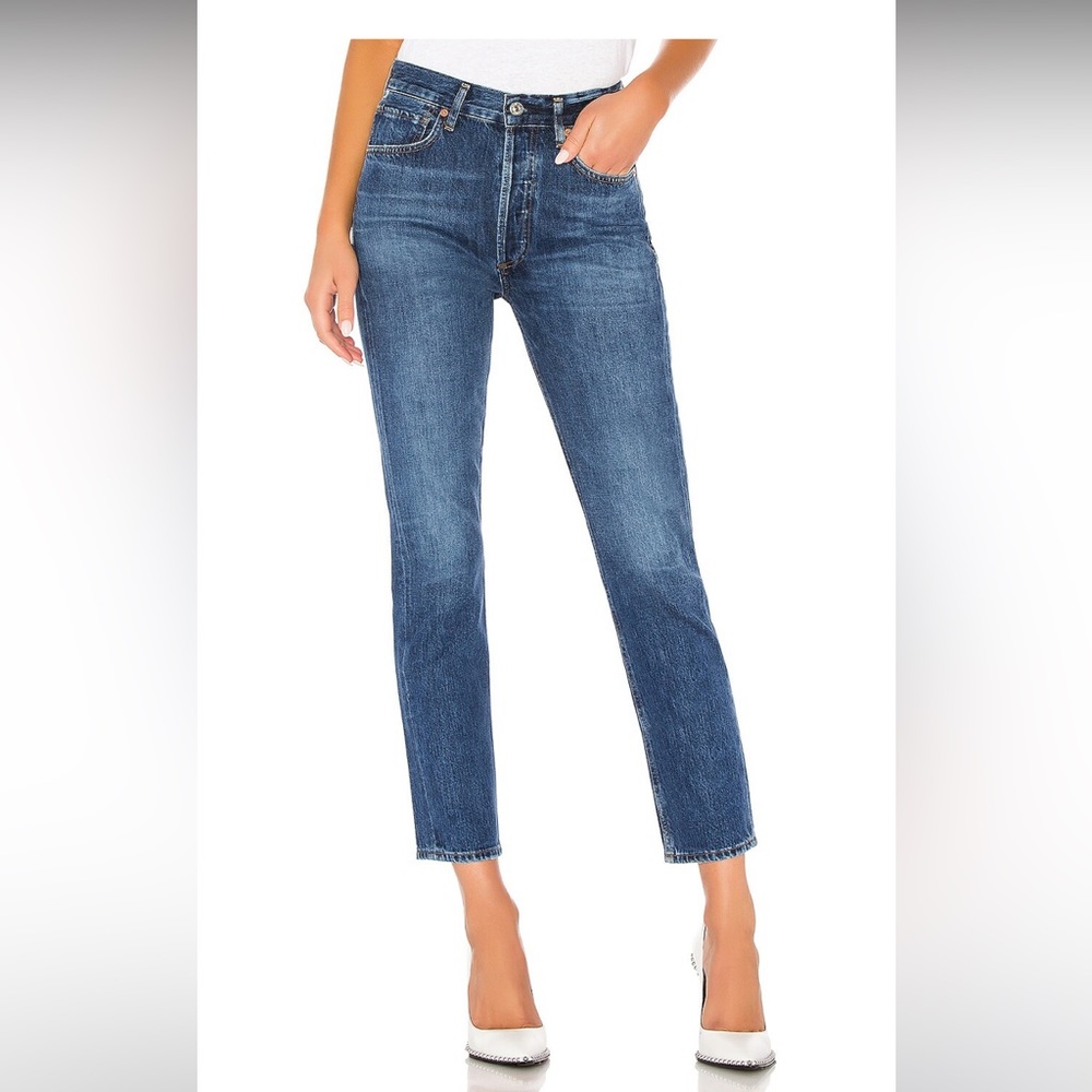 Citizens Of Humanity Charlotte High Rise Straight Jeans